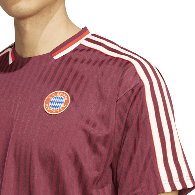 adidas Originals FC Bayern Icon Jersey rouge 87753 4