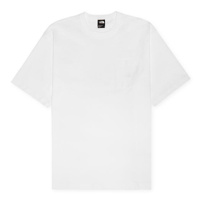 The North Face Dome Relaxed Pocket Tee white 90640 1