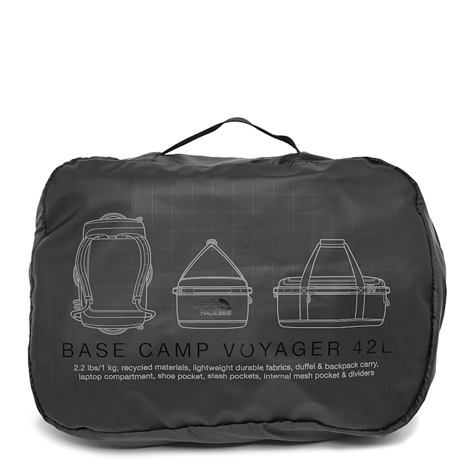 The North Face Base Camp Voyager Duffel 42L black 86231 8