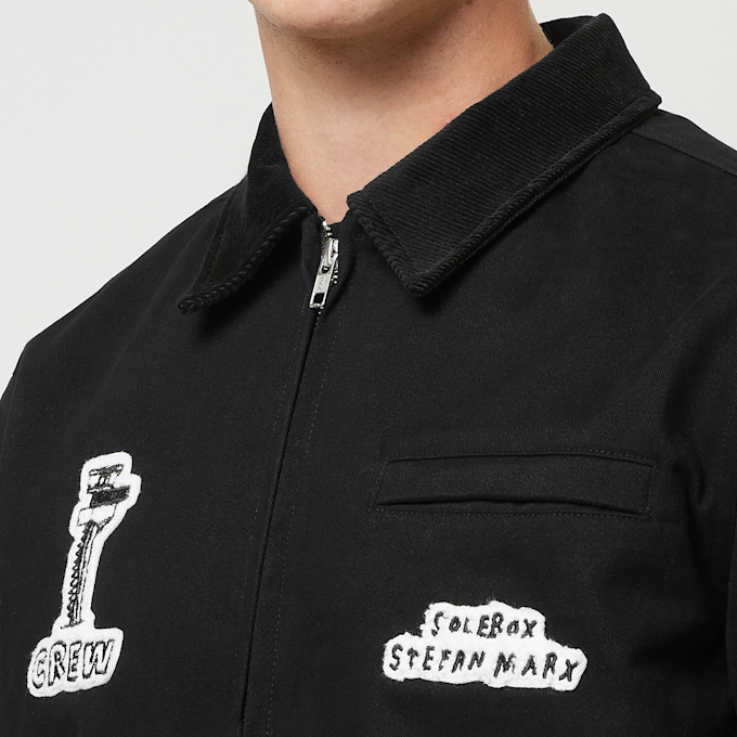 solebox x Lufthansa x Stefan Marx Workwear Jacket black 85589 5