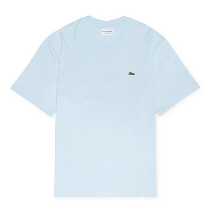 Lacoste Custom Slim Fit Jersey Crewneck T-Shirt blau 87279 1