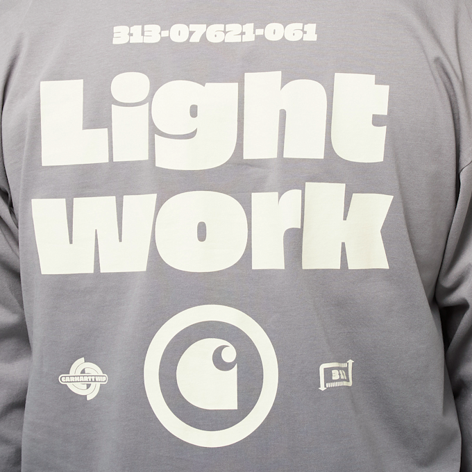 Carhartt WIP L/S Light Work T-Shirt gris 89211 6