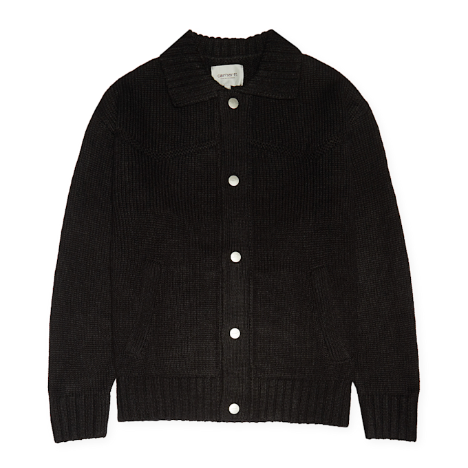 Carhartt WIP Santa Fe Cardigan schwarz 88446 1