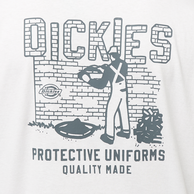 Dickies Bricklane SS Tee weiß 88757 6