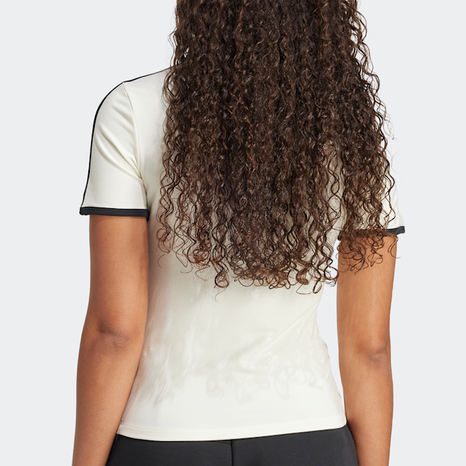 adidas Originals Wmns 3-Stripes Cali Tee blanc 86369 3