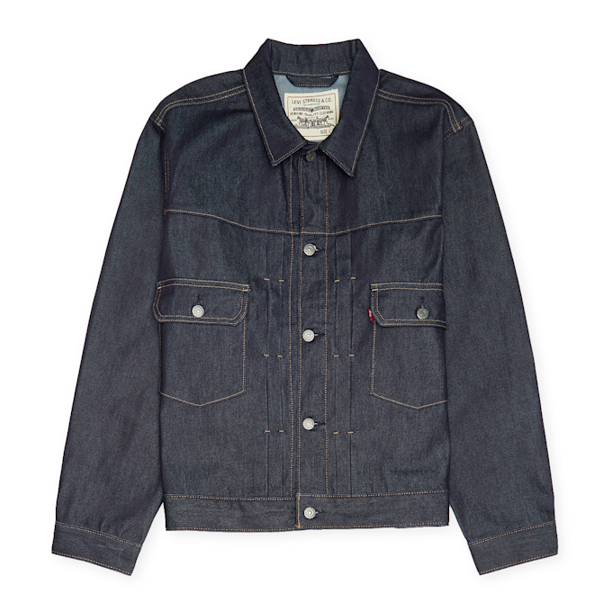 Levi's Mens Type II Trucker Jacket blauw 85603 1