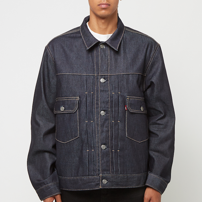 Levi's Mens Type II Trucker Jacket blauw 85603 2