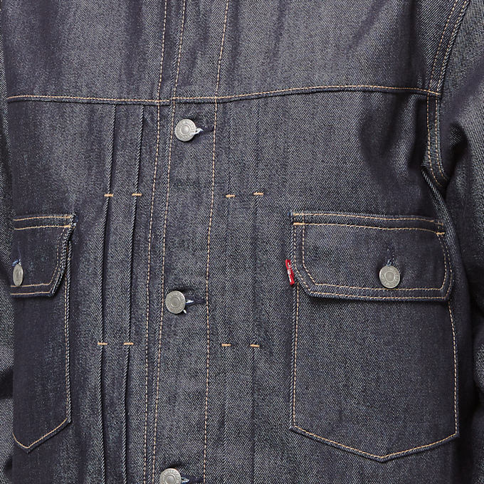 Levi's Mens Type II Trucker Jacket blauw 85603 5