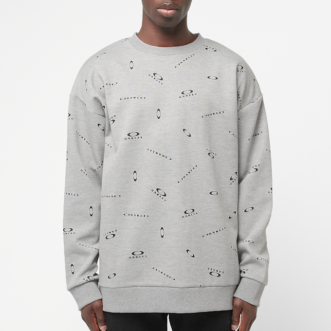 Oakley&nbsp; Foundational Fleece Longsleeve Crew gris 90372 2