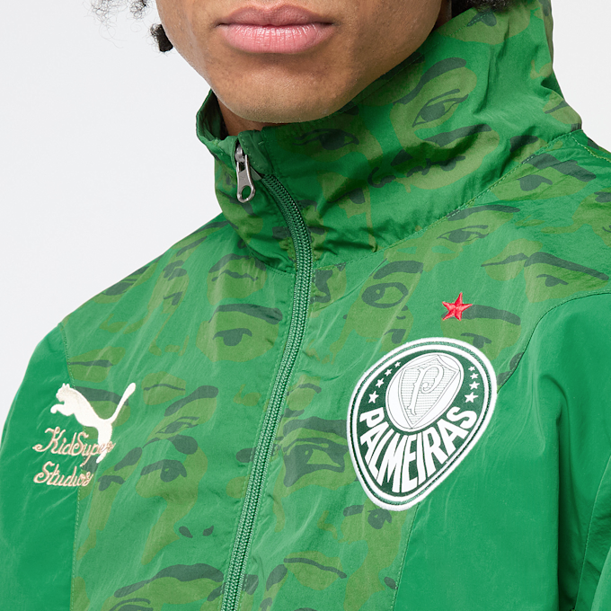 PUMA x KidSuper Palmeiras Reversible Jacket geel 85620 9