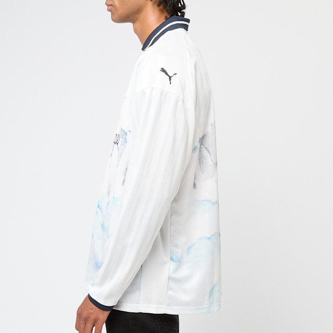 PUMA x KidSuper CF Monterrey Longsleeve Retro Shirt bleu 88468 3