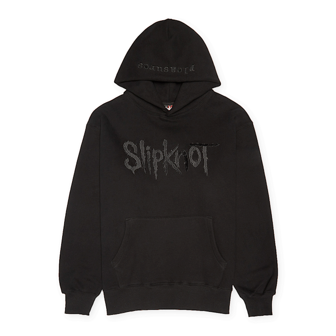 Pleasures x Slipknot Debut Hoodie schwarz 90437 1