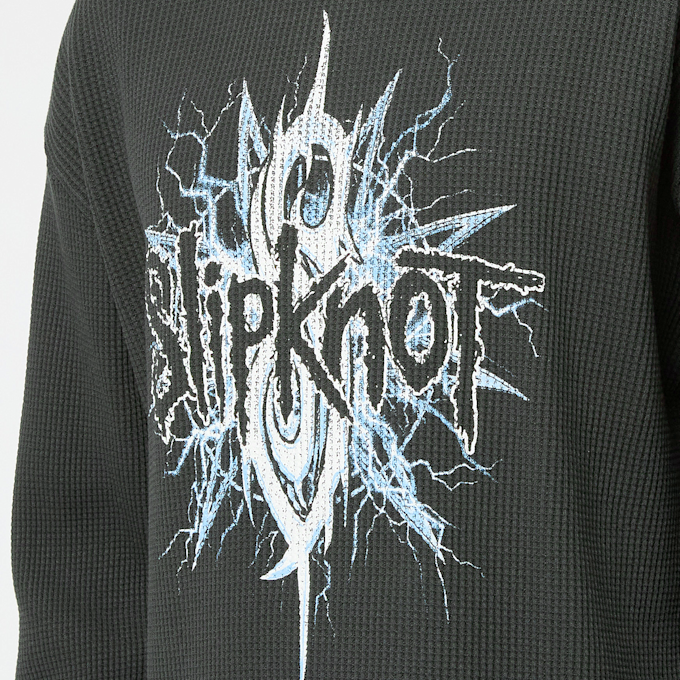 Pleasures x Slipknot Spit Thermal Long Sleeve groen 87746 5