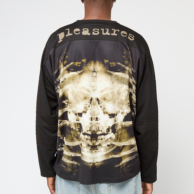 Pleasures x Slipknot X-Ray Hockey Jersey schwarz 87757 4