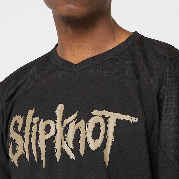 Pleasures x Slipknot X-Ray Hockey Jersey black 87757 5