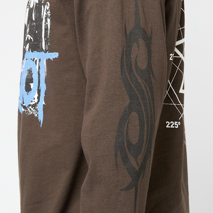 Pleasures x Slipknot Compass Long Sleeve brun 87748 7