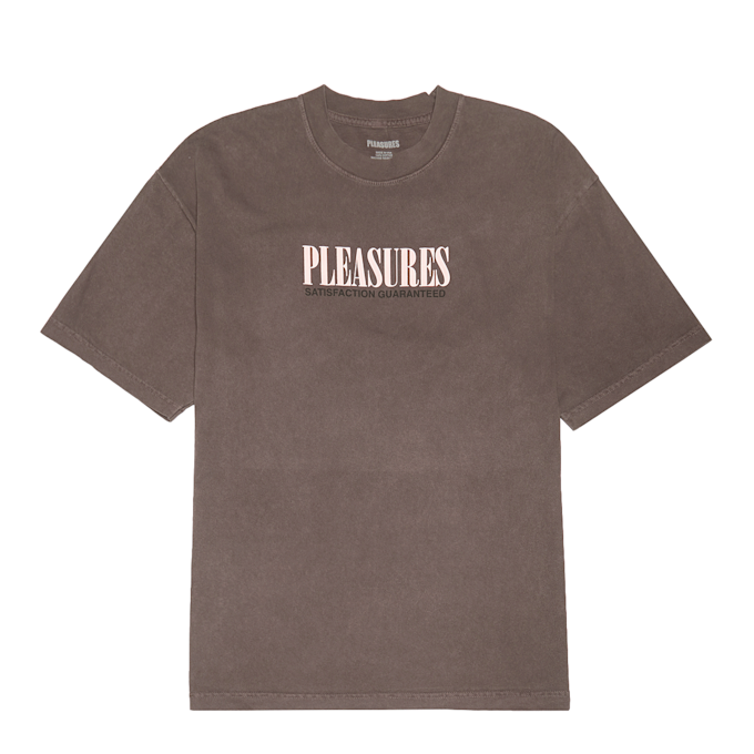 Pleasures Satisfaction T-Shirt bruin 86321 1
