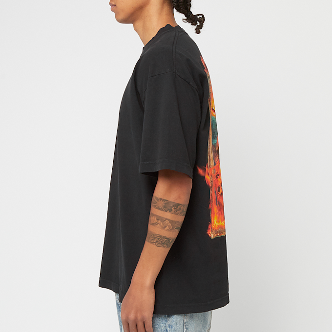 Pleasures&nbsp; Burn Again T-Shirt noir 90616 3