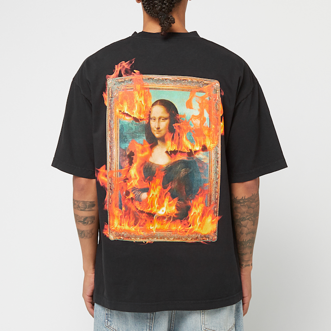 Pleasures&nbsp; Burn Again T-Shirt noir 90616 4