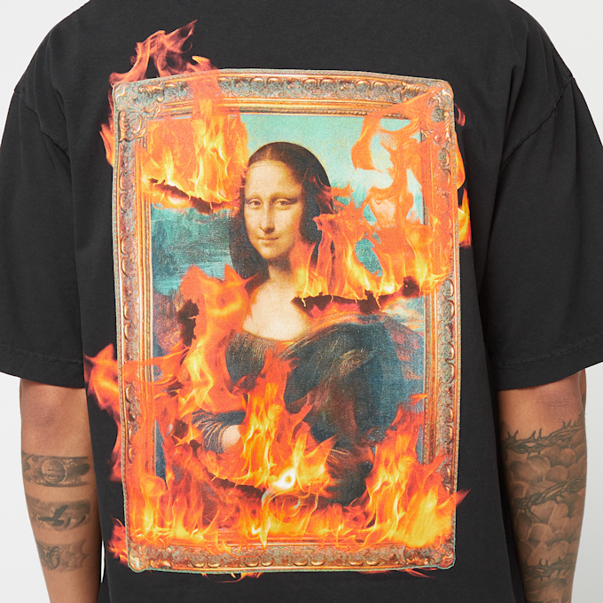 Pleasures&nbsp; Burn Again T-Shirt noir 90616 5