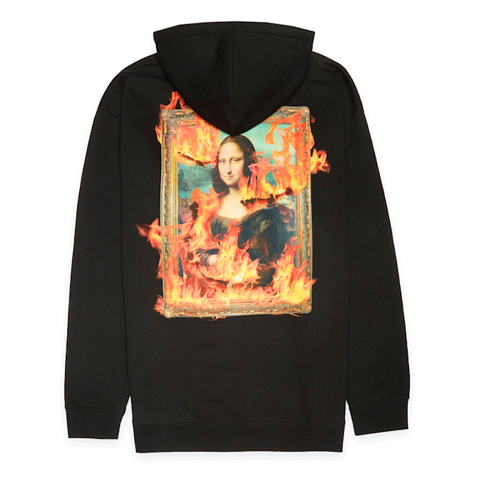 Pleasures Burn Again Hoodie noir 89410 1