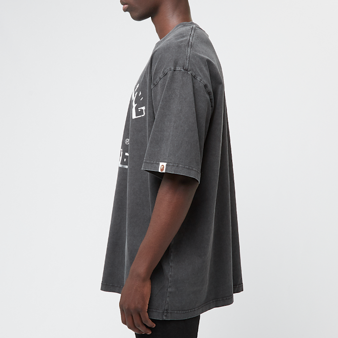 A Bathing Ape Garment Dye Spray Print College Relaxed Fit Tee grau 86323 3