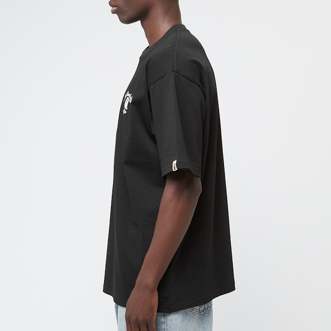 A Bathing Ape One Point College Relaxed Fit Tee noir 87767 3