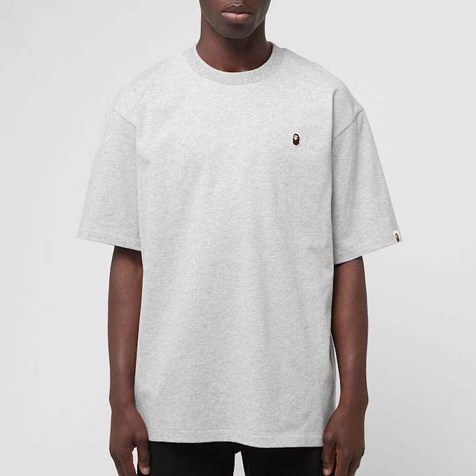 A Bathing Ape One Point Relaxed Fit Tee grijs 89866 2