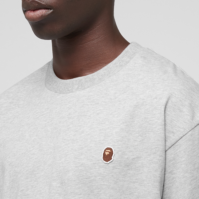 A Bathing Ape One Point Relaxed Fit Tee grijs 89866 5