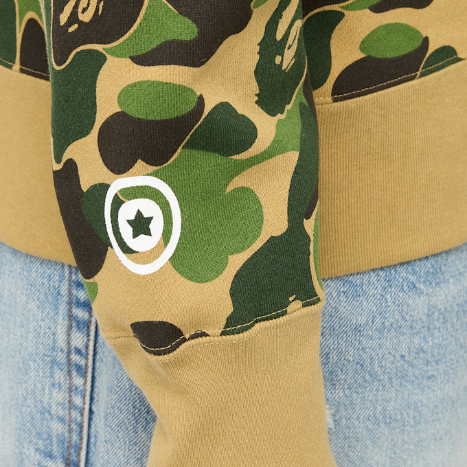 A Bathing Ape ABC Camo Crystal Stone Shark Full Zip Hoodie camouflage 87735 7