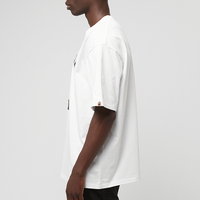 A Bathing Ape College Monogram College Relaxed Fit Tee blanc 87770 3
