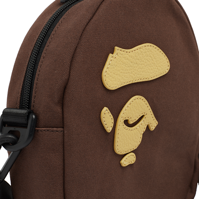 A Bathing Ape Ape Head Shoulder Bag bruin 89832 5