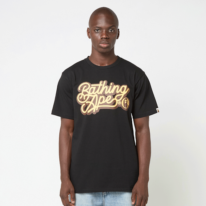 A Bathing Ape Bathing Ape Script Logo Tee noir 86330 2