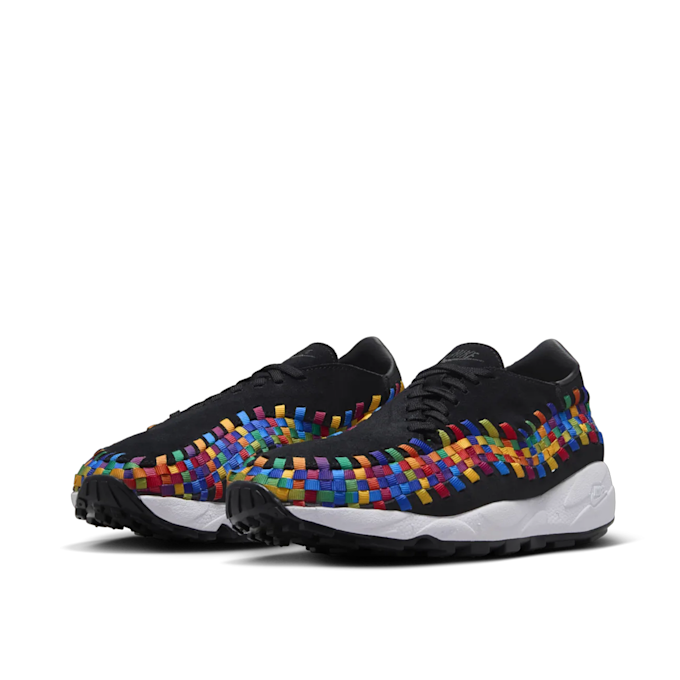 Nike Wmns Air Footscape Woven "Black Rainbow" black 85623 1