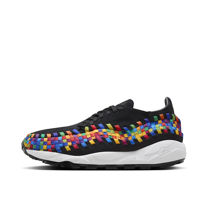 Nike Wmns Air Footscape Woven "Black Rainbow" noir 85623 2