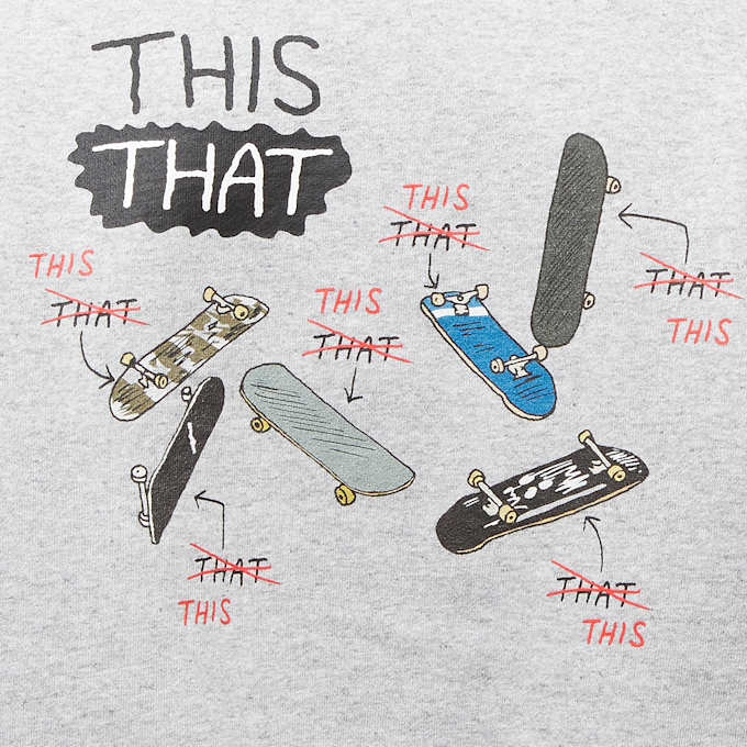 thisisneverthat THISTHAT Skate Hoodie grijs 87323 6