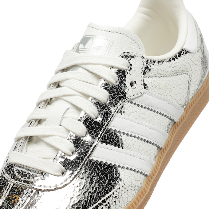 adidas Originals Wmns Samba OG "Cracked Silver Metallic" silver 89373 7