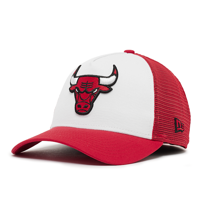 New Era NBA Side Patch Trucker Chicago Bulls rot 89886 1