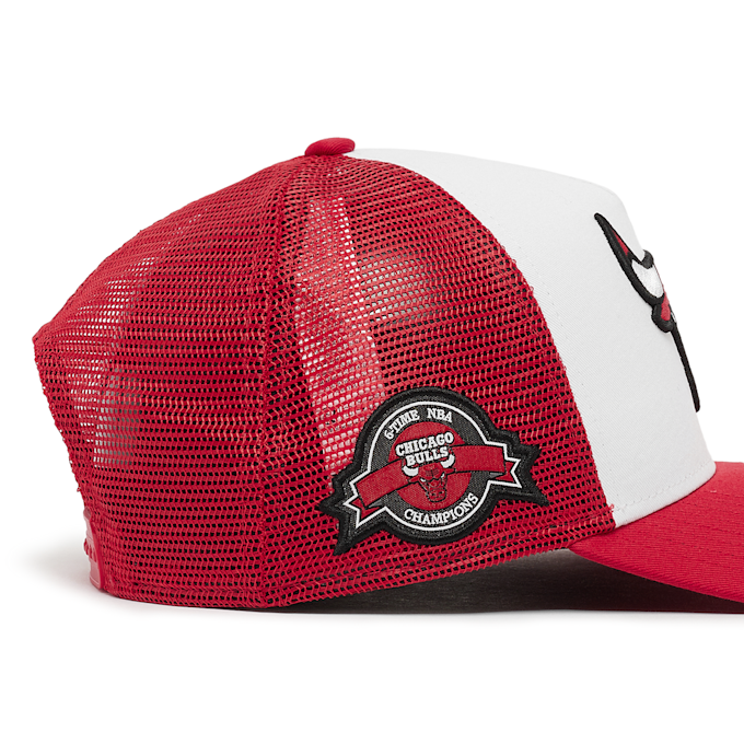 New Era NBA Side Patch Trucker Chicago Bulls rot 89886 4
