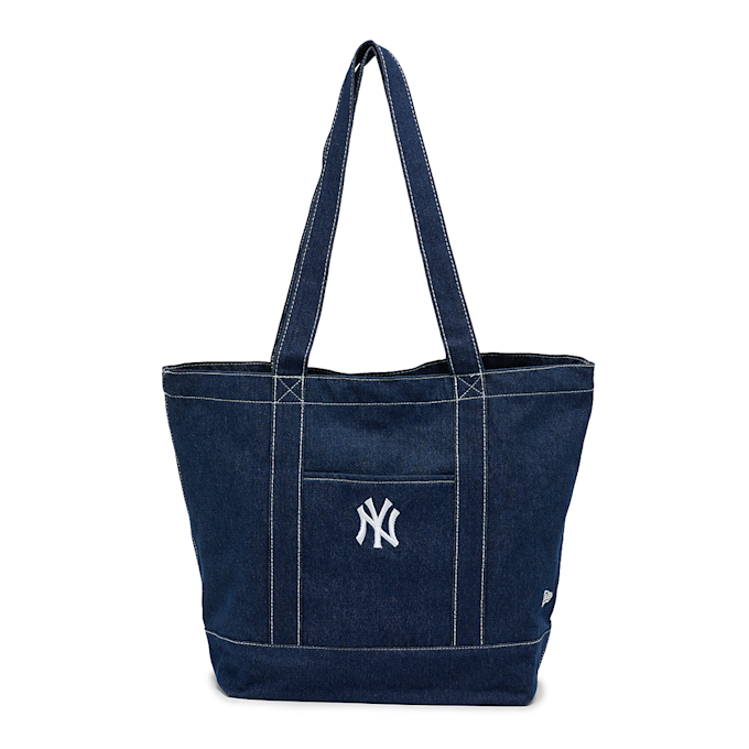 New Era Denim Tote Bag New York Yankees blauw 90425 1