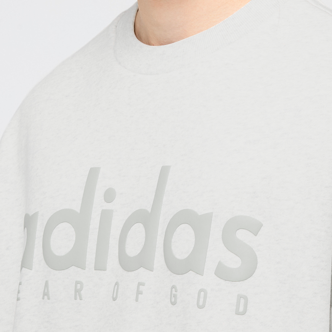 adidas Originals x Fear Of God Athletics Heather Crewneck gris 87751 6