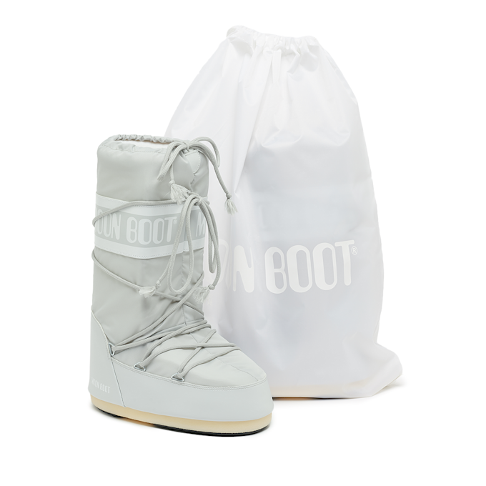 Moon Boot Wmns Icon Nylon gris 87647 8