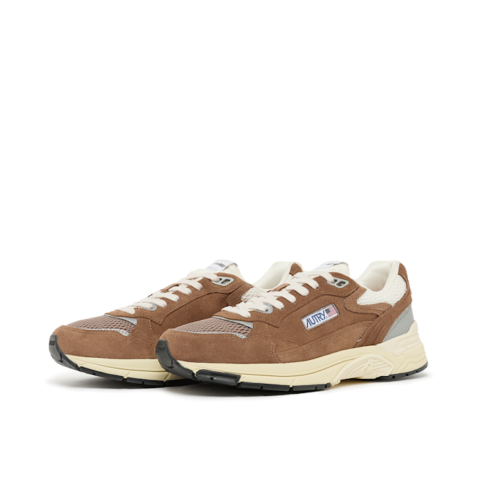 Autry Wmns Hyperway Low Suede Mesh brown 87390 1