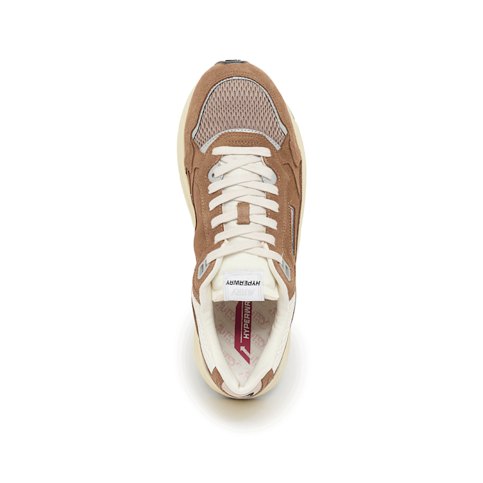 Autry Wmns Hyperway Low Suede Mesh bruin 87390 4