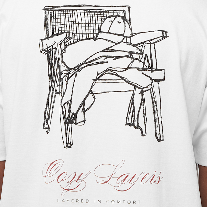 solebox Cozy Layers Tee white 87787 6