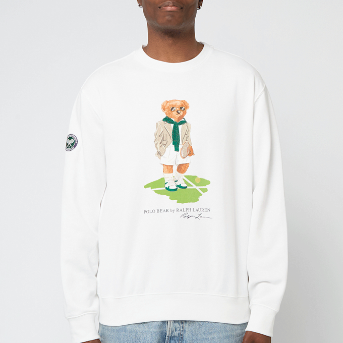 Polo Ralph Lauren Lsbearcnm1-Long Sleeve-Sweatshirt weiß 85745 2