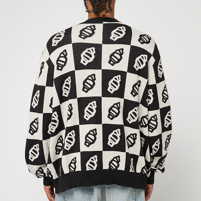 ICECREAM Checkerboard Cardigan schwarz 90176 4