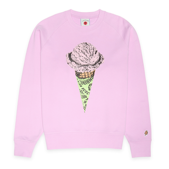 ICECREAM Cone Crewneck light pink 86293 1