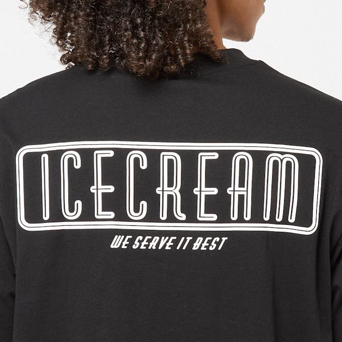 ICECREAM Diner Coffee T-Shirt zwart 91490 6