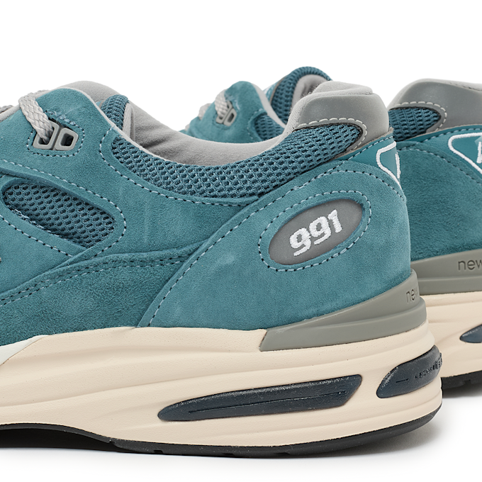 New Balance 991v2 (U991BU2) bleu 87424 5
